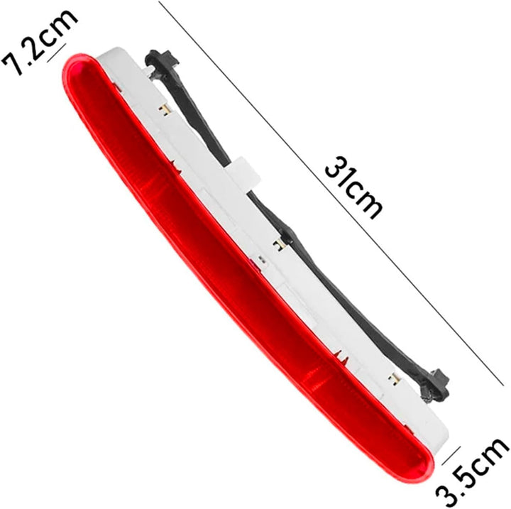 Topteng Taillight Third Brake Light Red Brake Light 1C0945097E passend für VW Beetle 1998-2010