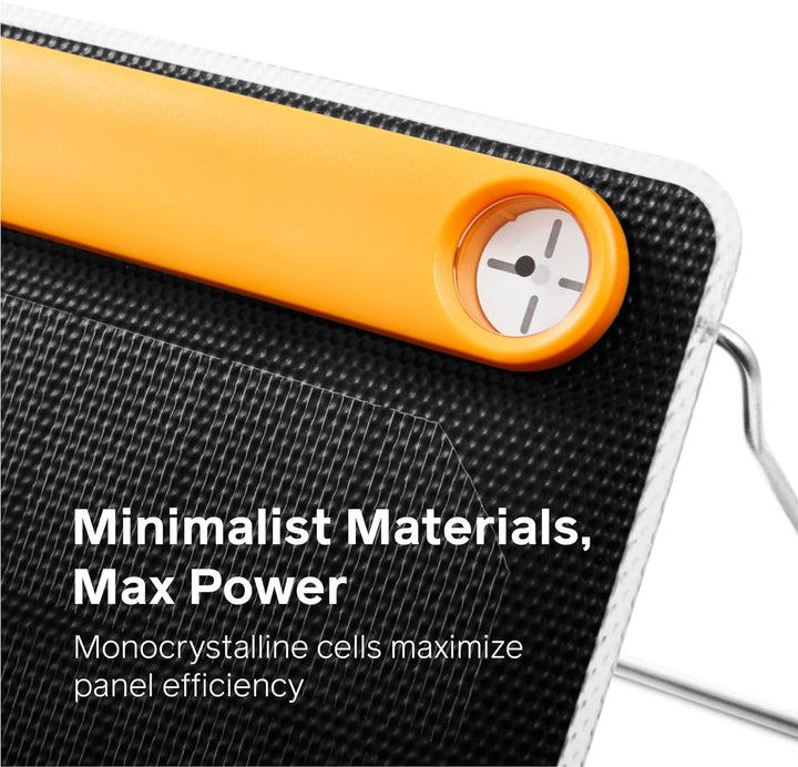 BioLite SolarPanel Ultradünnes Modul mit integriertem 3200 mAh Akku, 5 oder 10 W 10 W, 10 W