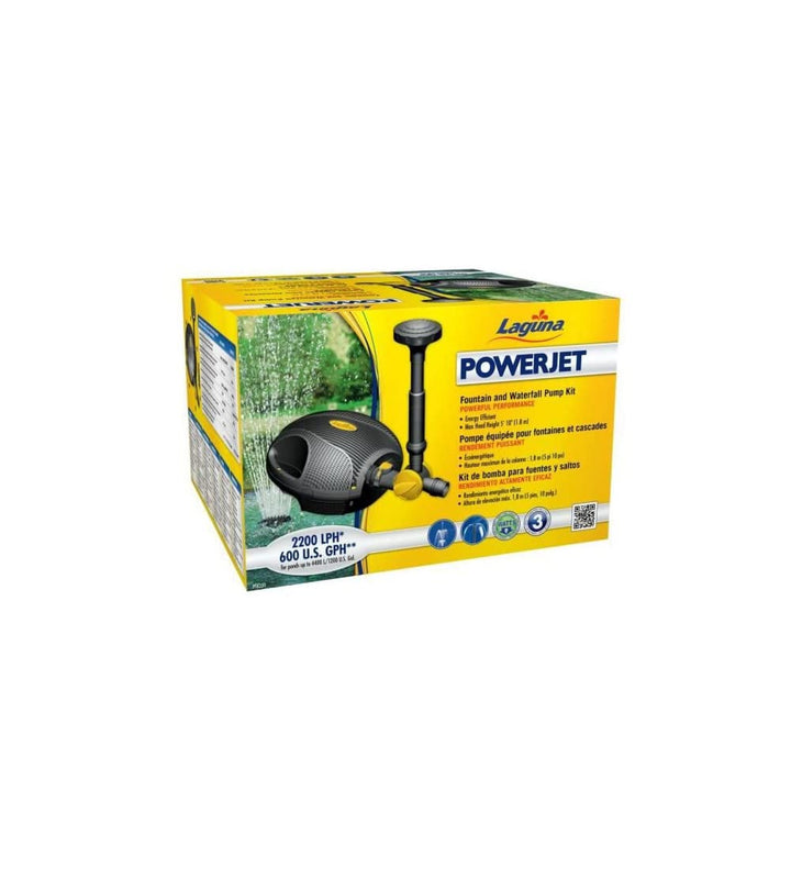 Laguna Powerjet FreeFlo 2200, Teichpumpe, für Springbrunnen und Wasserfälle, für Teiche bis zu 4.400