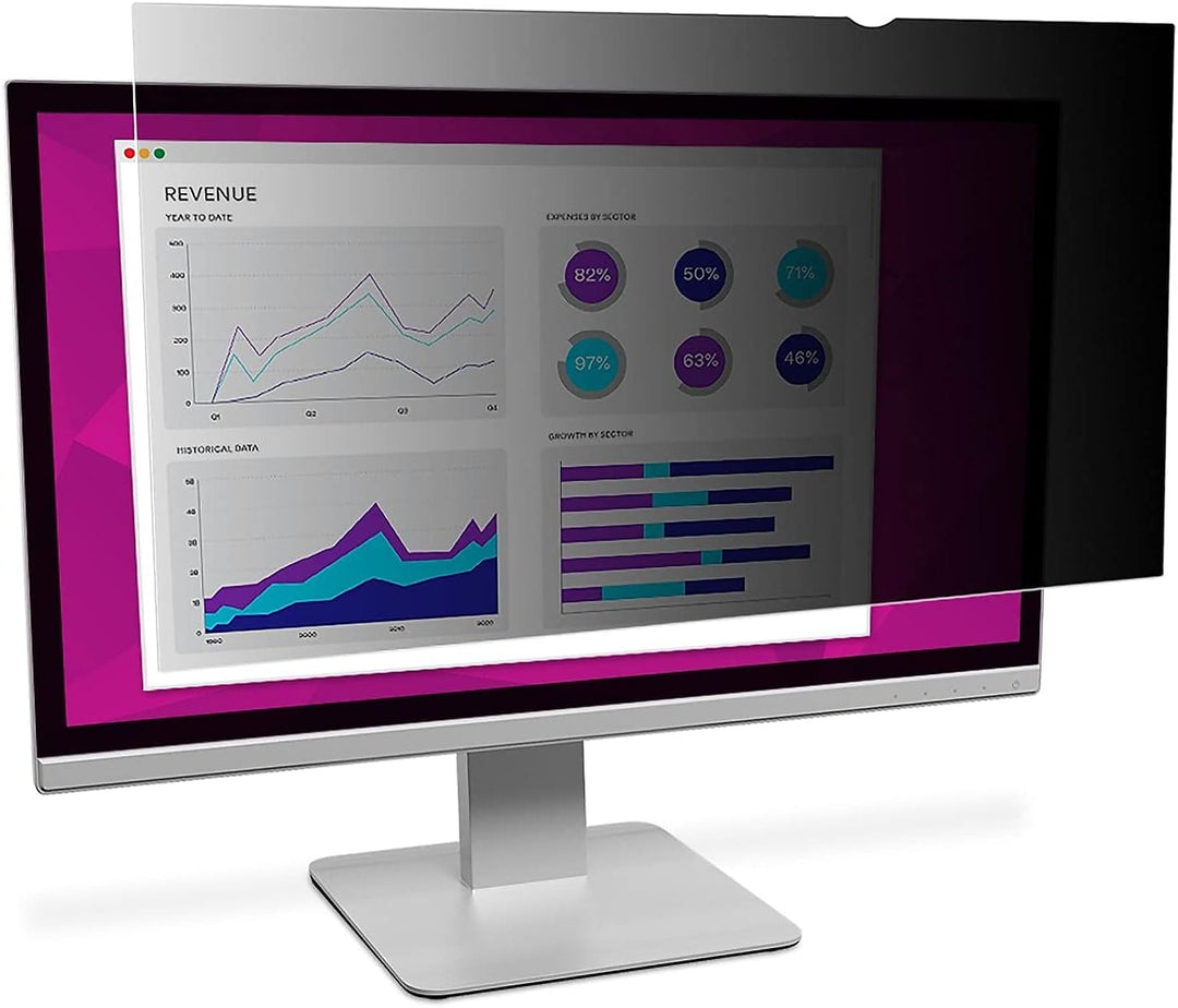 3M Blickschutzfilter HC230W9B HI Clarity Desktop 23,0" 16:9 23" Widescreen Monitor, 23" Widescreen M
