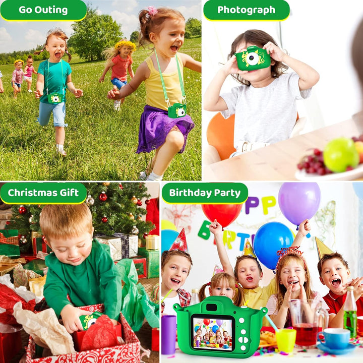 Kinder Kamera, 2.0”Display Digitalkamera Kinder,Geschenke für 3 4 5 6 8 7 9 10 11 Jahre Jungen und m