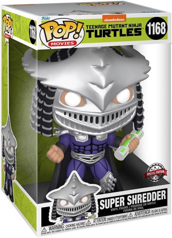 Funko Pop! Jumbo Movies: Teenage Mutant Ninja Turtles - Super Shredder (Special Edition) #1168 Vinyl