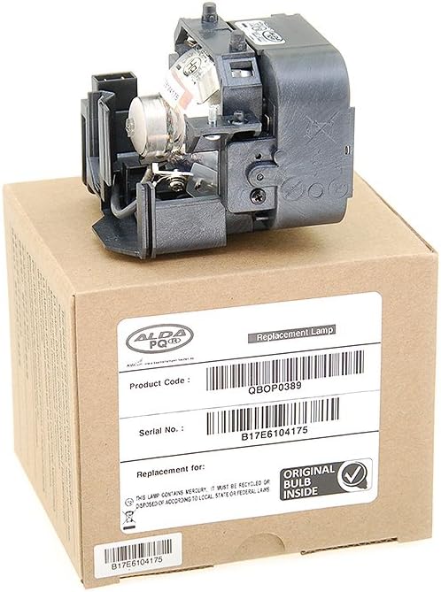 Alda PQ Professionell, Beamerlampe kompatibel mit EPSON EB-825, EB-826, EB-826W, EB-84L, EB-85, EMP-