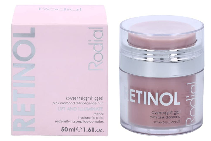 Rodial Retinol Overnight Gel 50 ml - Peptid-Komplex - Beruhigende Gel-Creme-Formel für ein verfeiner