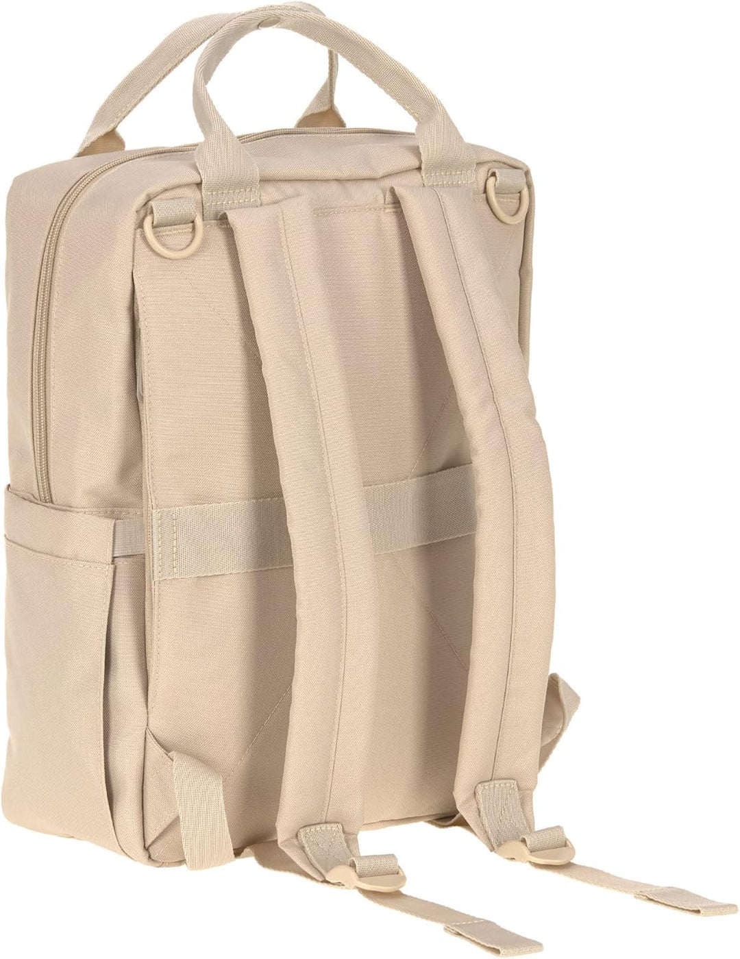 LÄSSIG Baby Wickelrucksack Wickeltasche Rucksack mit Wickelunterlage, Kinderwagenbefestigung, Flasch