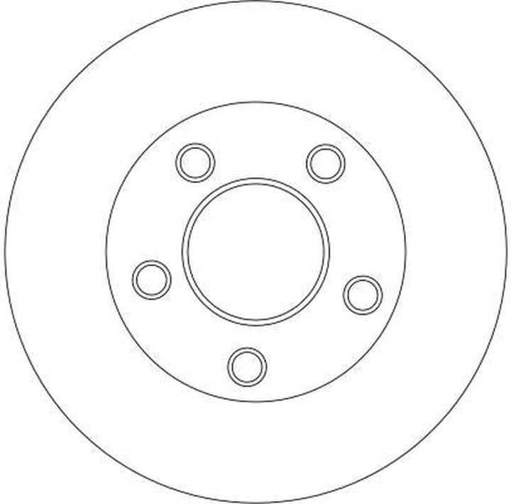 TRW DF4273S Bremsscheibe - (Paar)