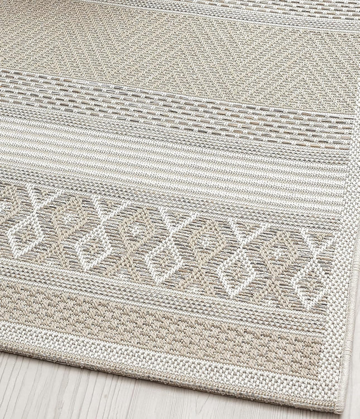 the carpet Calgary - robuster Teppich, Flachgewebe, modernes Design, ideal für Küche und Esszimmer,