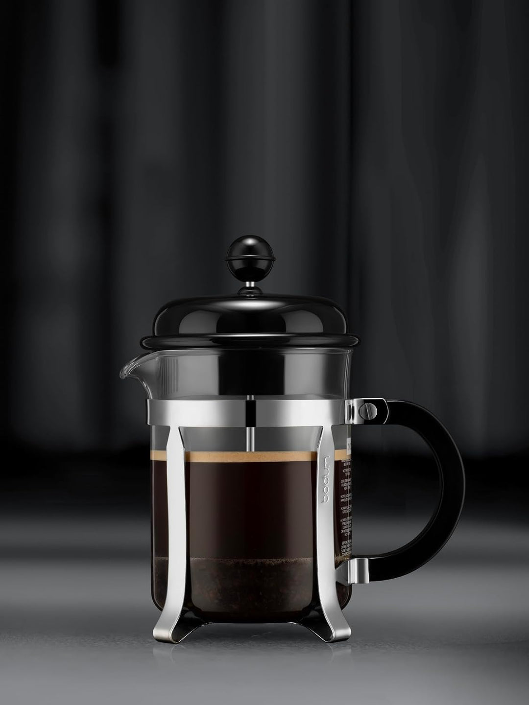 Bodum French Press Kaffeebereiter 0,5 L (4 Tassen) – Modell 1914-01-1 – Klassischer Kaffeezubereiter