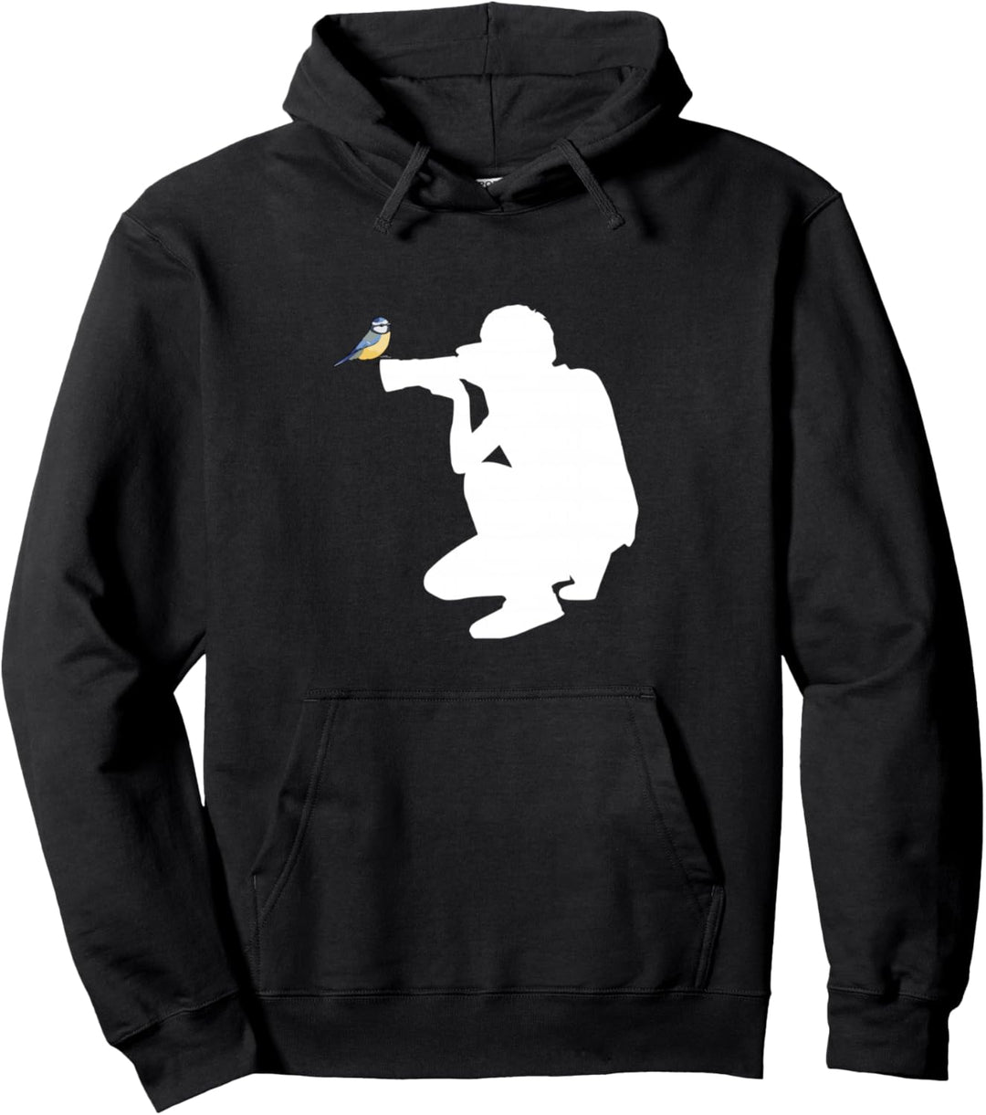 Vogelfotografie Kamera Fotograf Pullover Hoodie