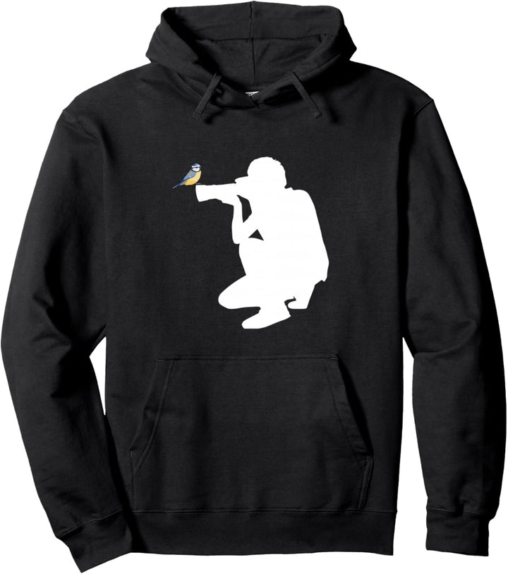 Vogelfotografie Kamera Fotograf Pullover Hoodie