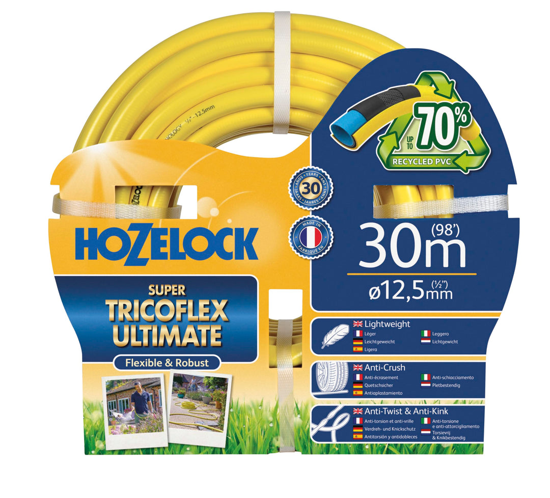 Hozelock Ultimate 7830 Wasserschlauch, 30 m 30 m Ultimativ Einzeln, 30 m Ultimativ Einzeln