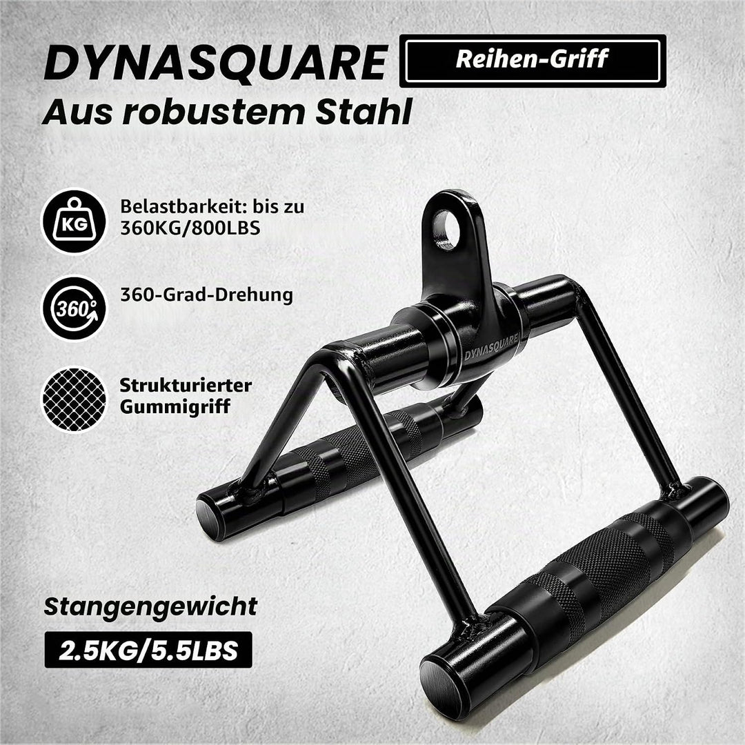 Lat-Pulldown-Aufsätze Combo, Kabelmaschinenzubehör mit Curl-Pulldown-Stange, passend für die meisten