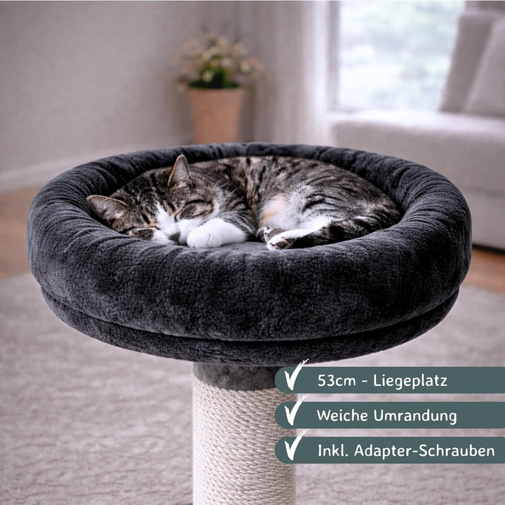nanook - Liegeplatz, Liegemulde XL - Liegefläche Ø 53 cm - für grosse Katzen geeignet - für M8 M10 K