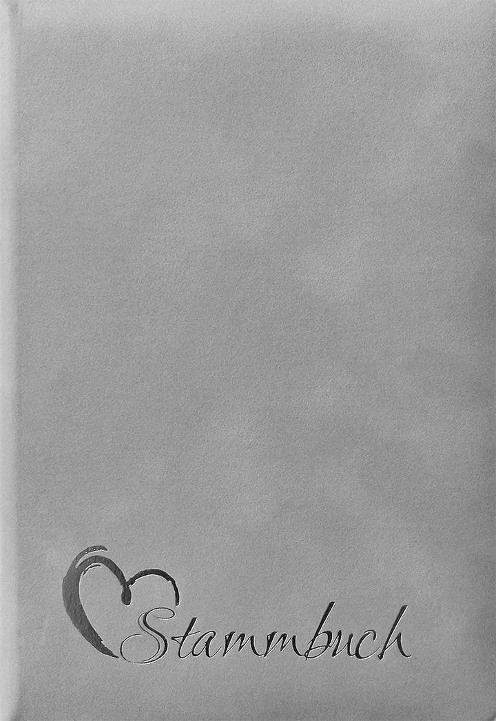 Coco - Stammbuch für die Hochzeit aus hochwertigen Velours - Familienstammbuch/Stammbuch der Familie