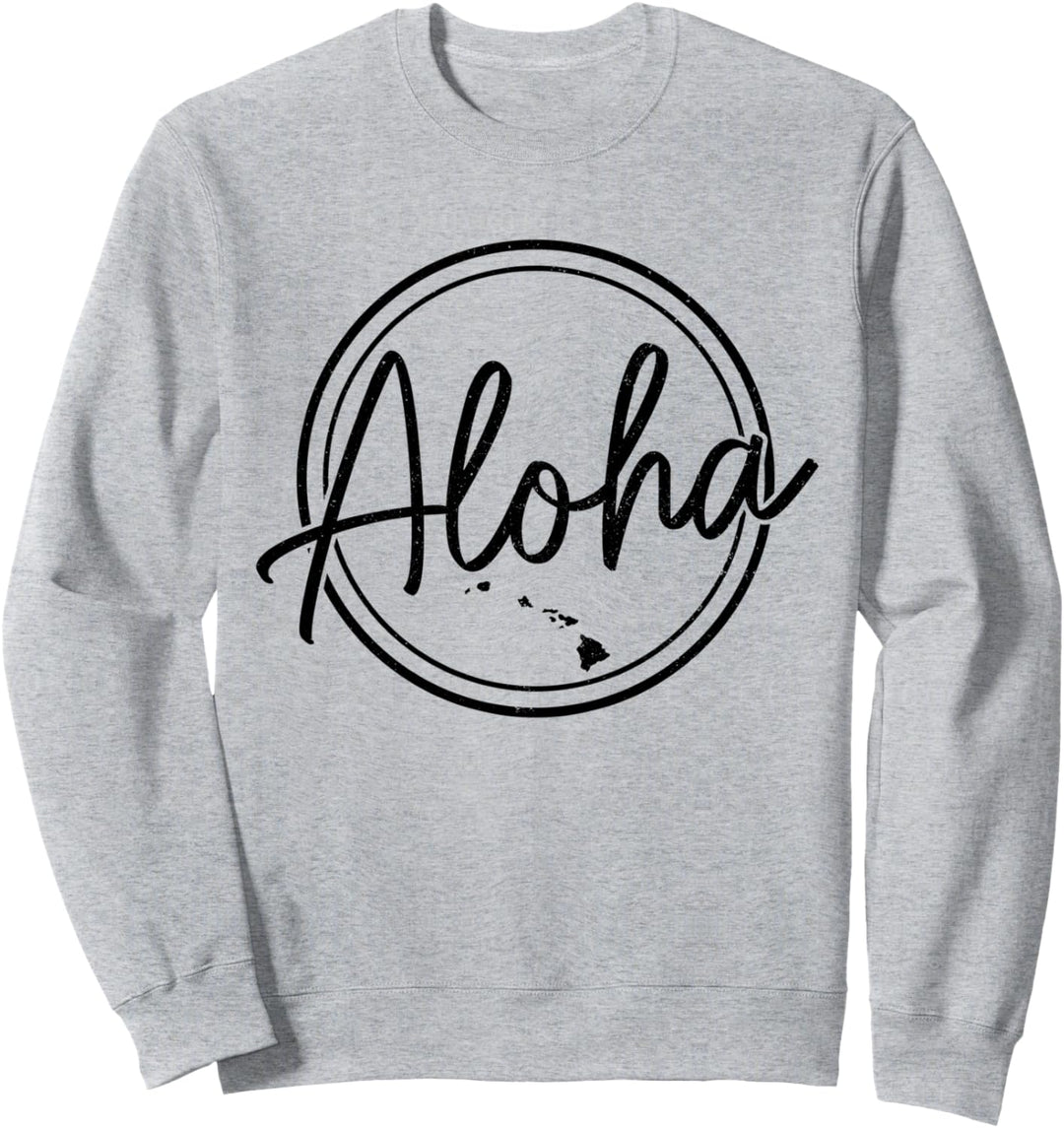 Hawaii Aloha Hawaiianische Inseln Surfer Souvenir Sweatshirt