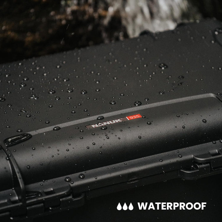 Nanuk 935 Wasserdichter Hartschalenkoffer Mit Gepolsterten Trennwänden - Orange Einheitsgrösse Orang