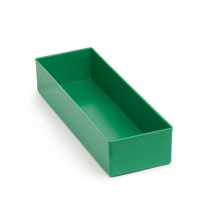 Einsatzboxen 63 mm G3 geeignet als Bosch L-BOXX Einlage | 2 Stück dunkelgrün B312 x T104 x H63 mm |