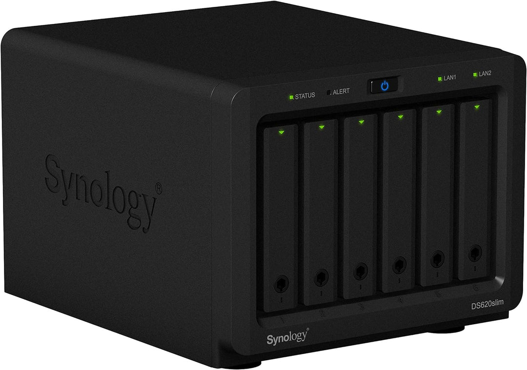 Synology 6 Bay 6,3 cm NAS DS620slim (Diskless)