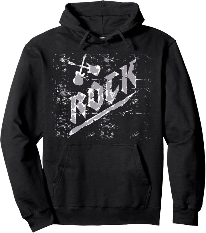 Rock Gitarren Kids Konzert Rock'n Roll Jungen Kinder Party Pullover Hoodie