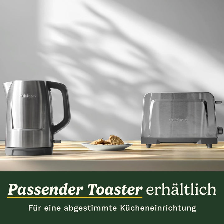 Cuisinart Core Collection Wasserkocher | 1,5 L Doppelwandig | BPA-frei | Schnellkochfunktion | Edels