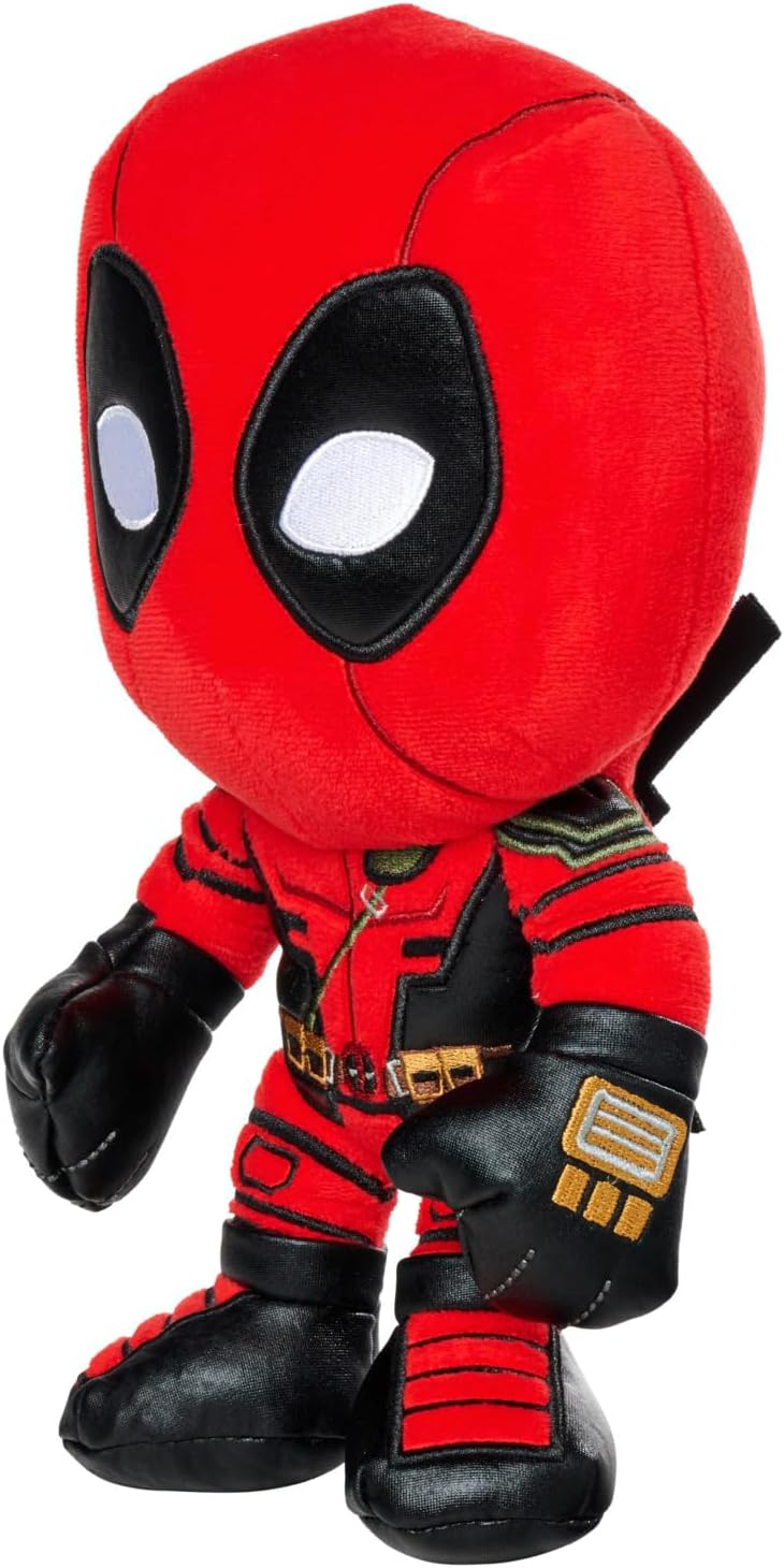 Simba Deadpool-Plüschtier, respektloses und charaktergetreues Design, weich, dekorativ und zum Samme