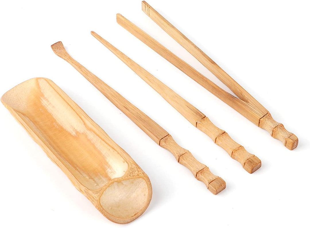 4 Stücke Teelöffel Chinesisches Klassisches Teeservice Werkzeug Teezeremonie Zubehör Chinesisches Ku