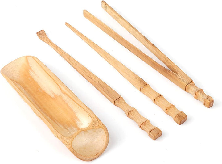4 Stücke Teelöffel Chinesisches Klassisches Teeservice Werkzeug Teezeremonie Zubehör Chinesisches Ku