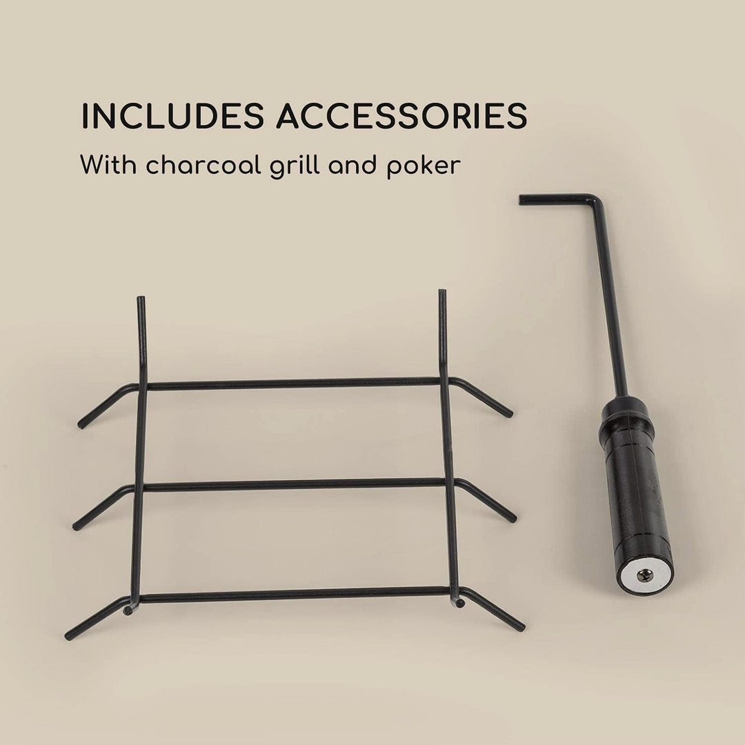 Blumfeldt Monument - Gartenofen, Gartenkamin, Terrassenofen, Aztekenofen, Stahl, praktischer Staurau