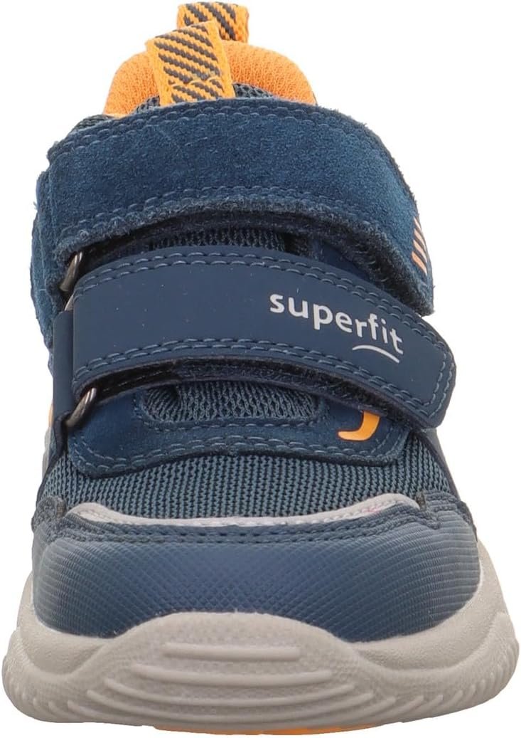 Superfit Storm Sneaker 1-606382 Mädchen 25 EU Blau Orange 8030, 25 EU Blau Orange 8030
