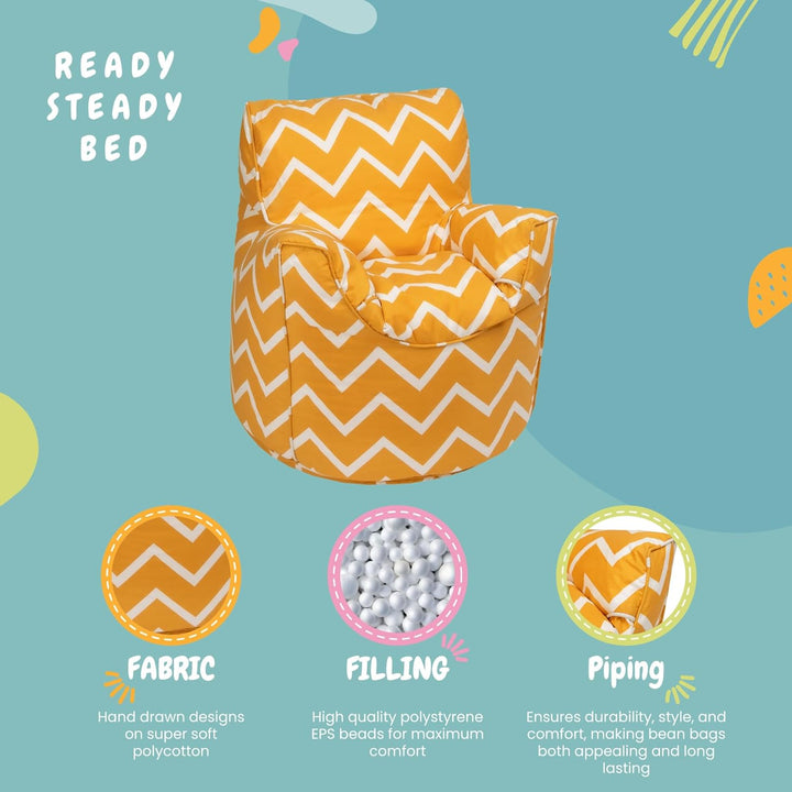 Ready Steady Bed Kinder Kleinkind Sessel | Bequeme Kindermöbel | Weicher kindersicherer Sitz Spielzi