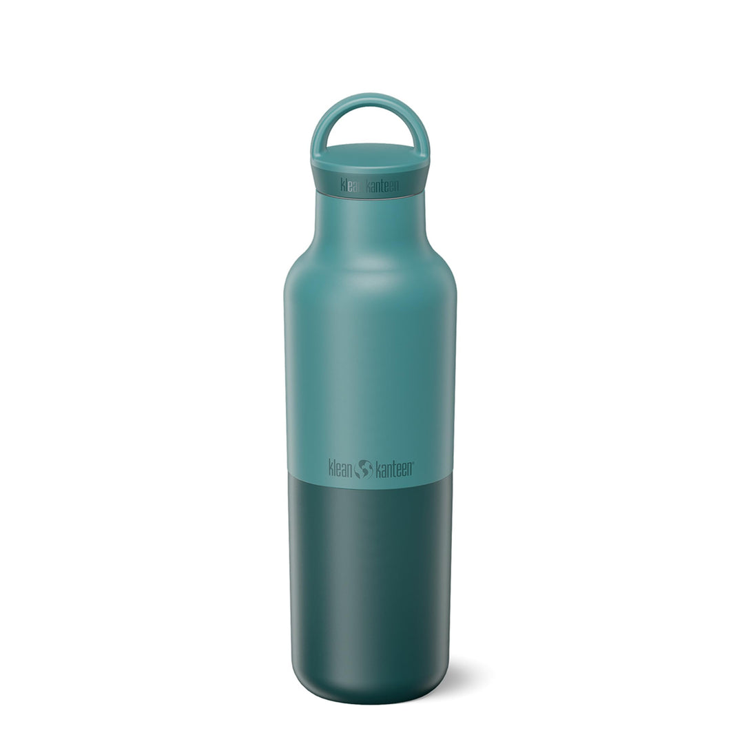 Klean Kanteen Rise klassische Isolierflasche aus Edelstahl, mit Bogenschlaufenverschluss, in der Far
