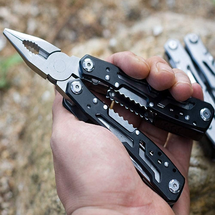 Multitool, Multifunktionszange 14 in 1 Faltbares Multitool mit Nylontasche, Edelstahl Multitools mit