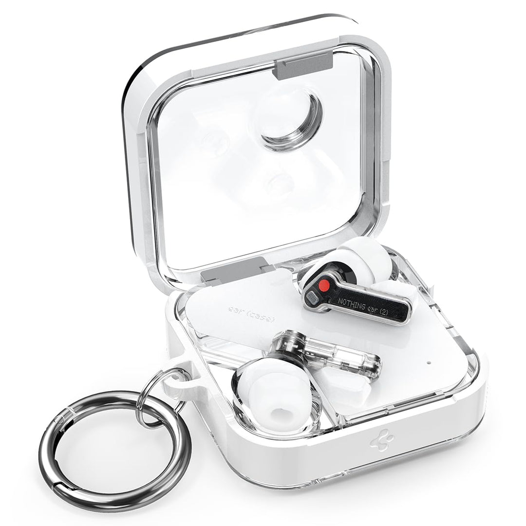 Spigen Ultra Hybrid Kompatibel mit Nothing Ear 2 Hülle - Jet White
