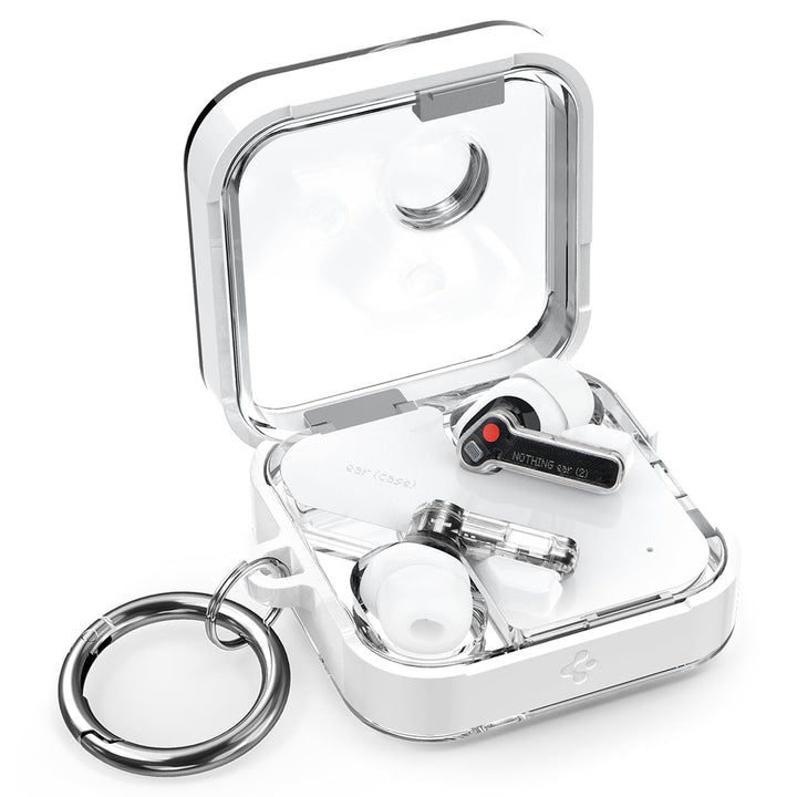 Spigen Ultra Hybrid Kompatibel mit Nothing Ear 2 Hülle - Jet White