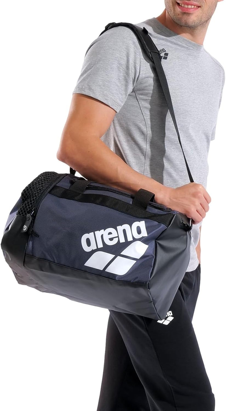 Arena All Set Duffle Bag Sport Tasche 25L 40 cm x 25 cm x 25 cm Blau, 40 cm x 25 cm x 25 cm Blau