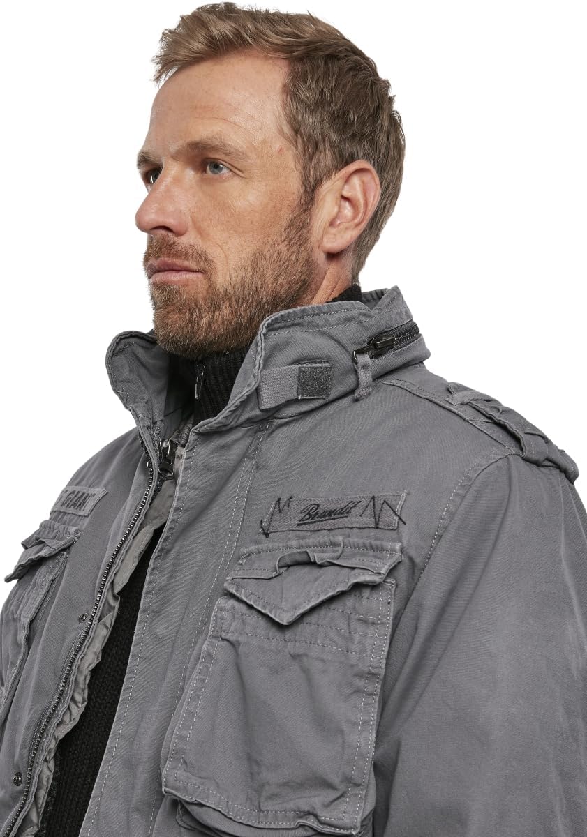 Brandit M65 Giant Männer Winterjacke woodland Basics M charcoal grey, M charcoal grey