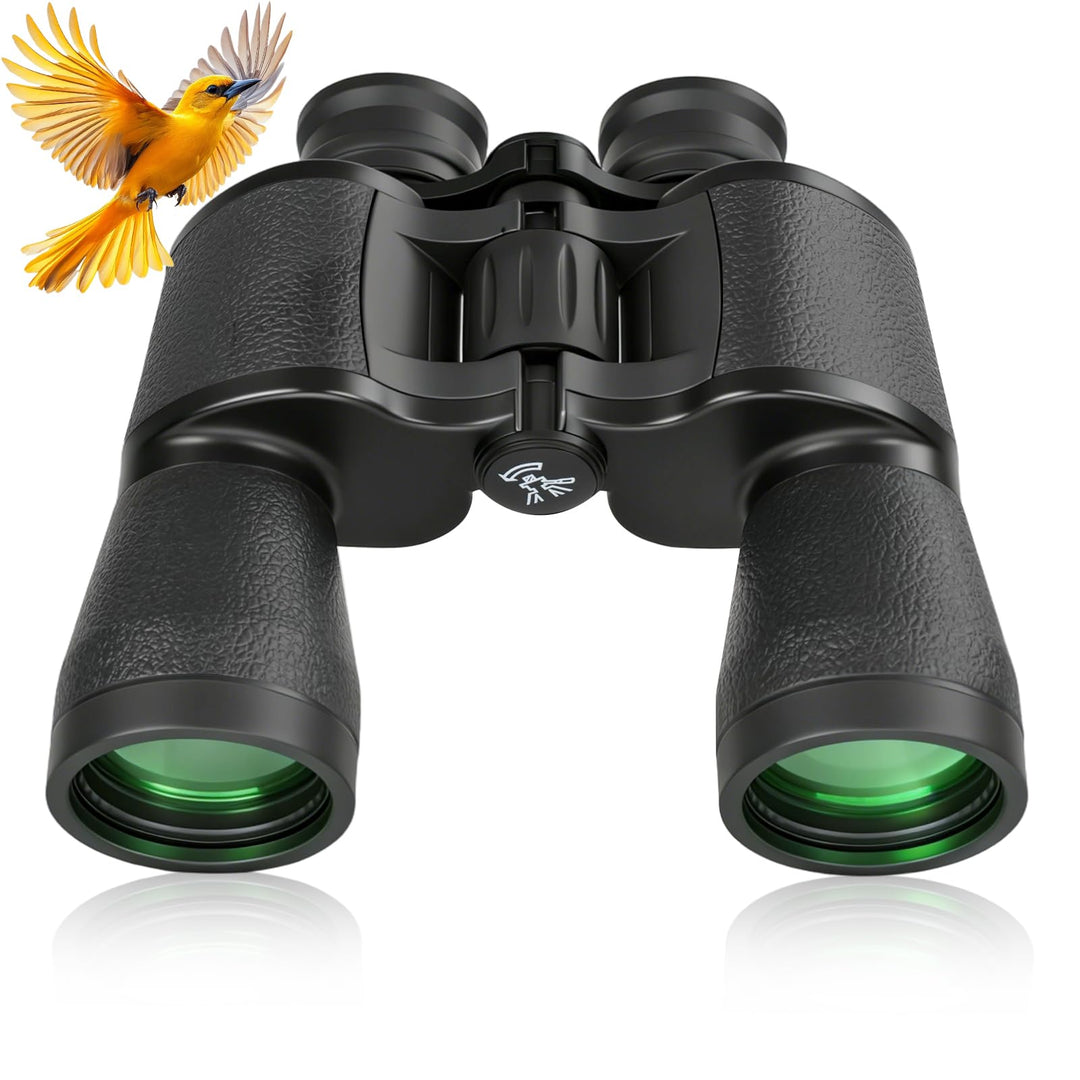 BOSTRON Kompaktes Fernglas 7x50 für Erwachsene, Stossfest HD Ferngläser mit PORRO-Prism,Profi Feldst