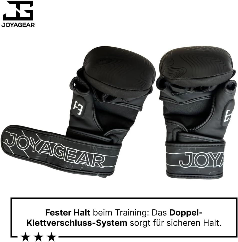 JOYAGEAR - MMA Handschuhe Essential - Hergestellt aus hochwertigem Kunstleder - Kampfsport Handschuh