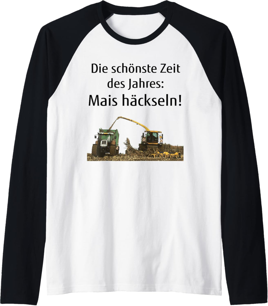 Mais häckseln Landwirt Bauer Lohner Silo Landwirtschaft Raglan
