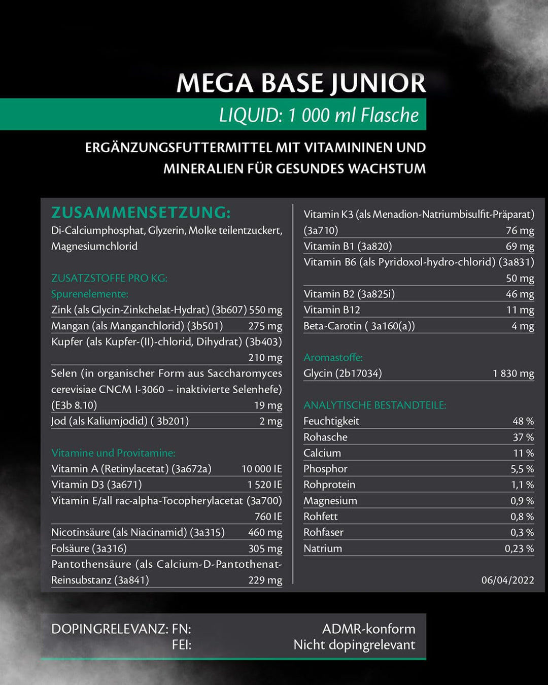 Equistro Mega Base Junior - 1 Liter