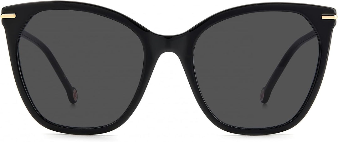Carolina Herrera Unisex Her 0091/s Sunglasses, 807/IR Black, 56