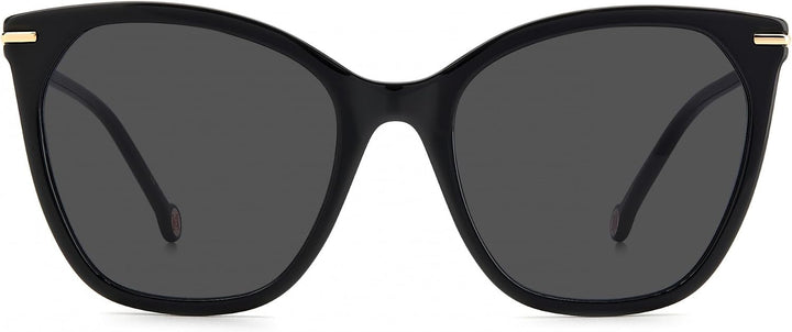 Carolina Herrera Unisex Her 0091/s Sunglasses, 807/IR Black, 56