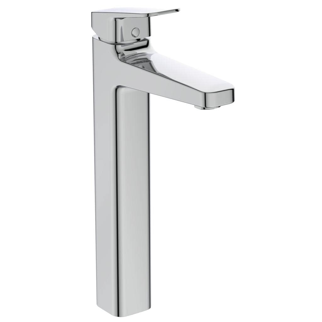 Ideal Standard BD238AA Ceraplan Waschtischarmatur mit Zugknopf-Ablaufgarnitur Auslaufhöhe 247mm mit
