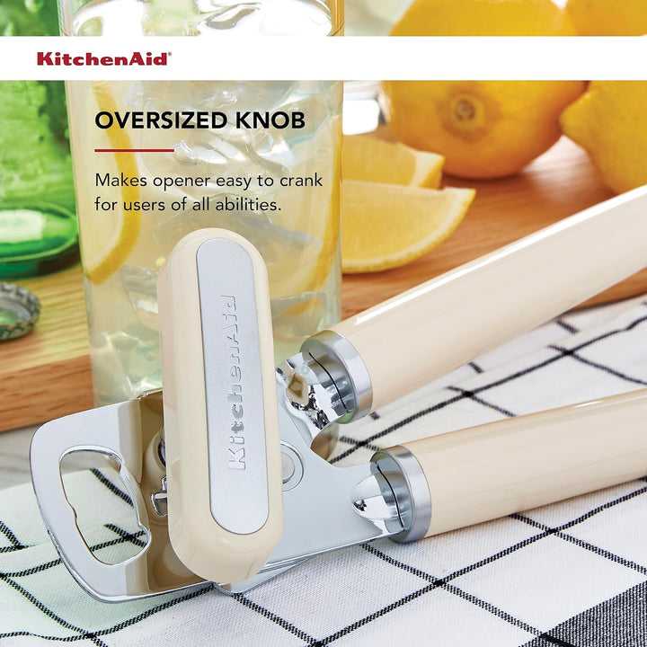 KitchenAid Classic Multifunktions-Dosenöffner/Flaschenöffner, 21,6 cm, mandelfarben