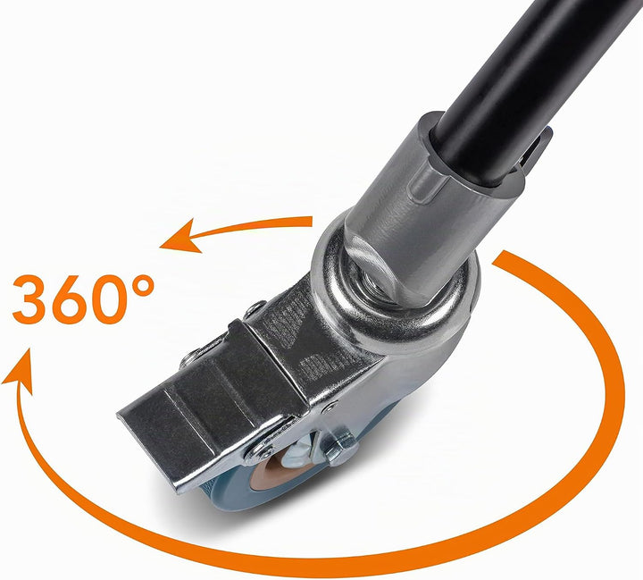 Walimex pro 3er Set Stativrollen für Lichtstative I für extra schweres Gewicht, belastbar bis 30kg I