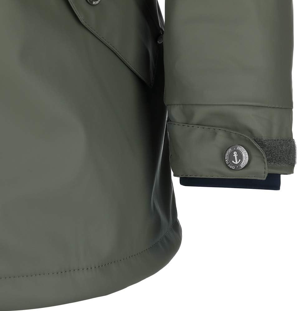 Dry Fashion Herren Regenjacke Bergen - Herrenjacke Regenmantel Männer Jacke Gefüttert Winddicht Wass
