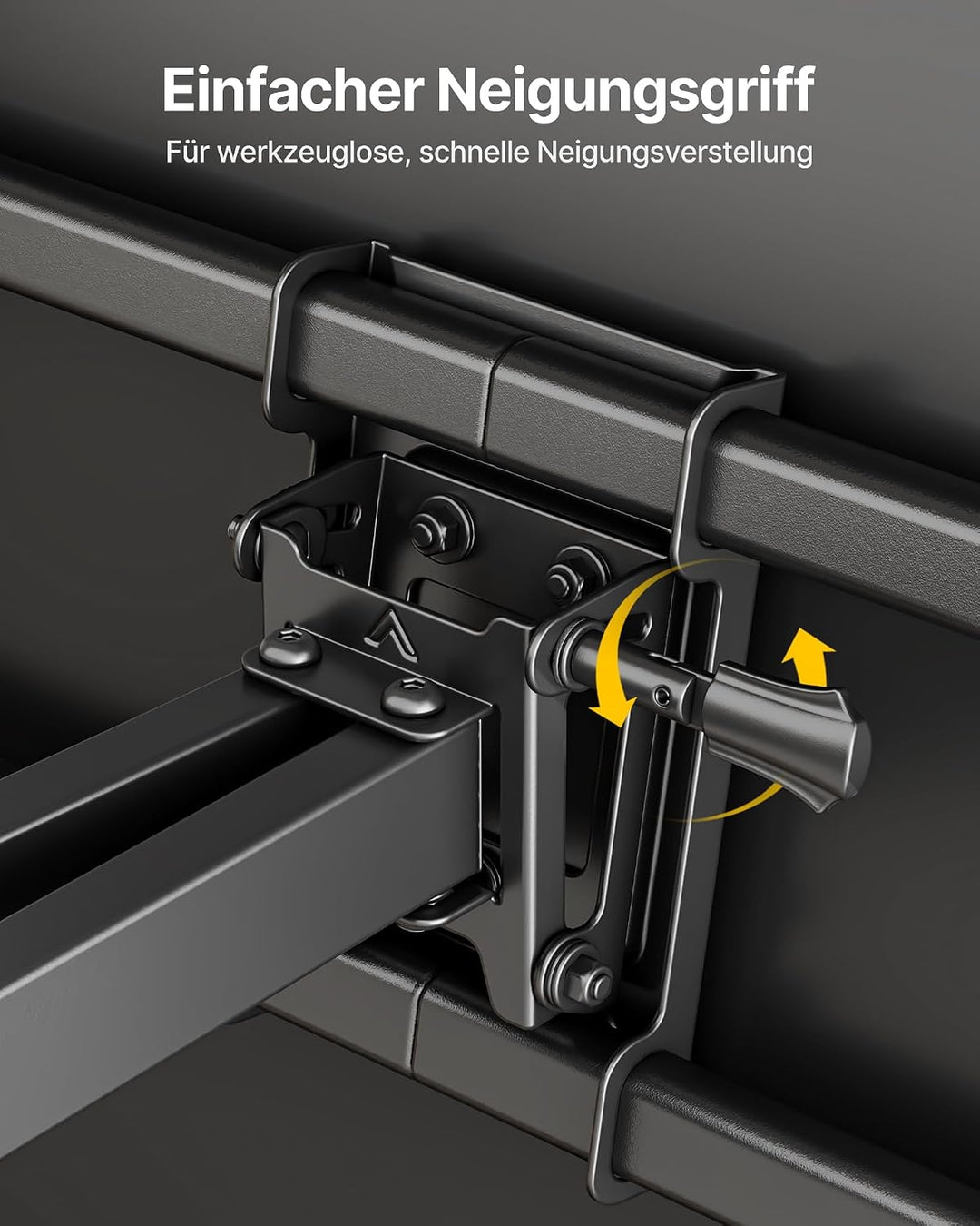 monTEK TV Wandhalterung für 50-100 Zoll Fernseher bis 75 kg, Schwenkbar Neigbar Wandhalterung Fernse