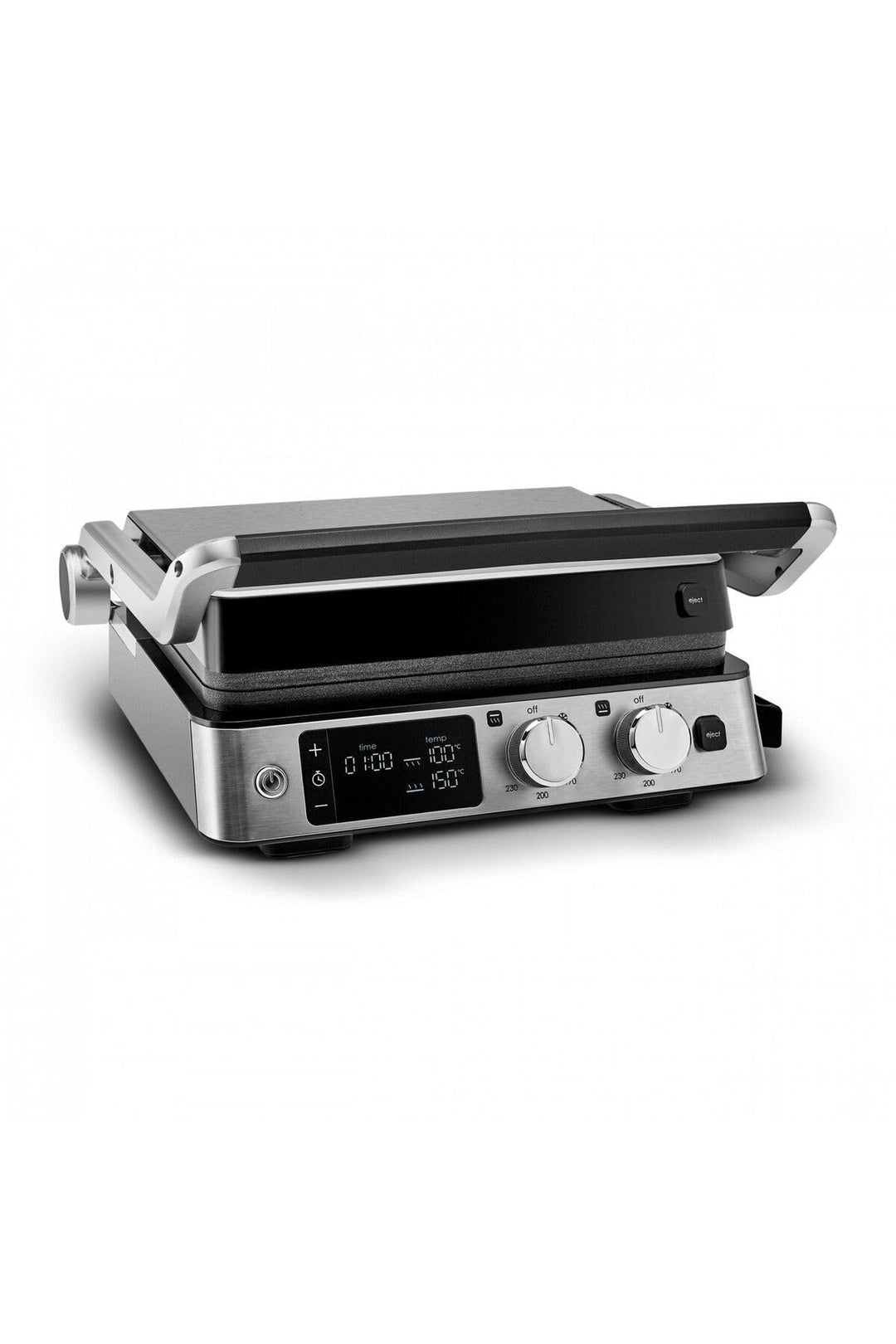 Karaca Compact Steel Sear & Grill Inox 2008 Sandwichmaker 3 in 1, Elektrogrill, Toaster Sandwichtoas