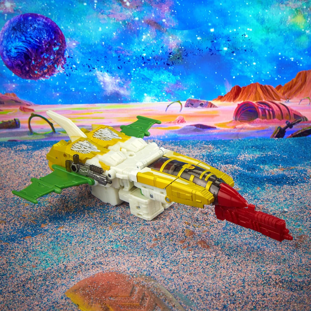 Transformers Spielzeug Generations Legacy 17,5 cm grosse Voyager G2 Universe Jhiaxus Action-Figur, f