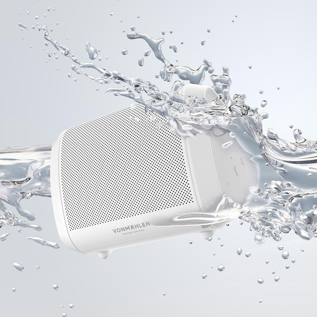 VONMÄHLEN – Air Beats Mini kabelloser Bluetooth Lautsprecher mit unverwechselbarem Sound – wasserdic